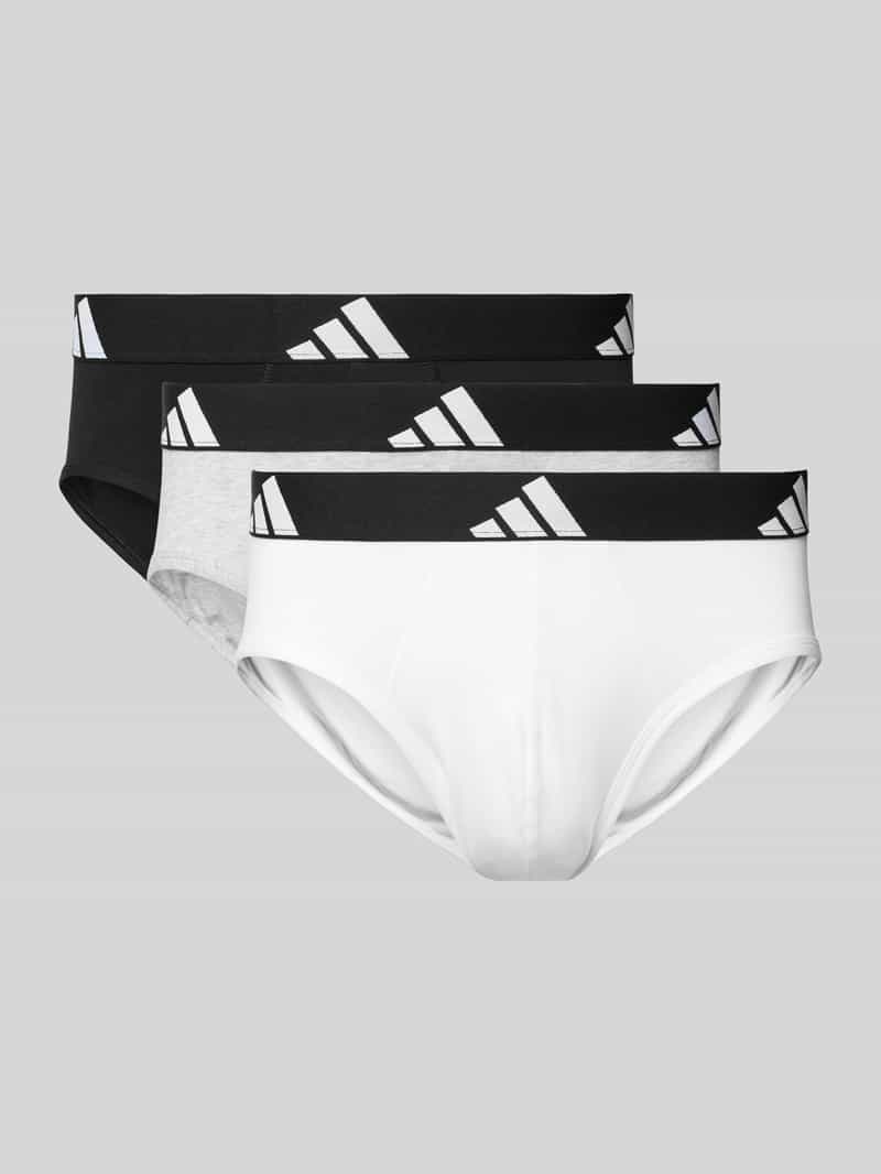Slip met elastische band met logo in een set van 3 stuks, model 'Active Flex'