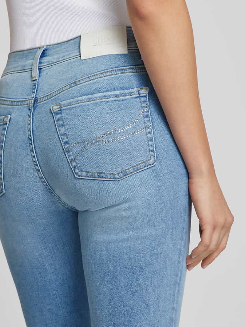 Liu Jo White Slim fit jeans in 5-pocketmodel