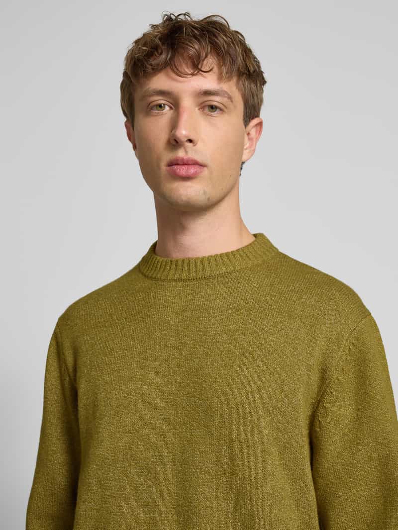 jack & jones Gebreide pullover met labelstitching model 'NORREBRO'