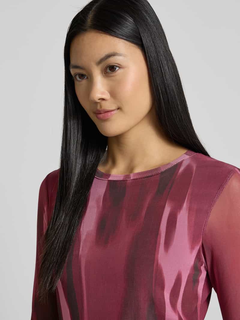 b.Young Shirt met lange mouwen en ronde hals model 'Paloma'