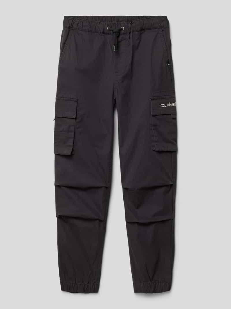 Quiksilver Cargobroek met labelstitching