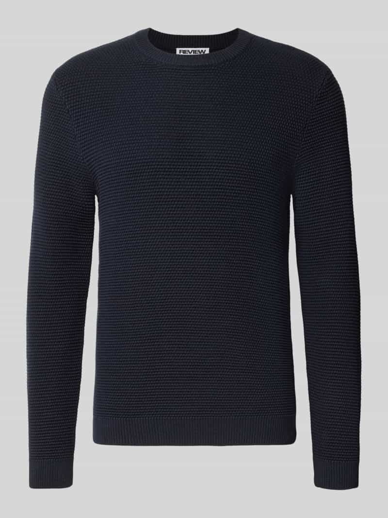 regular fit trui van puur katoen