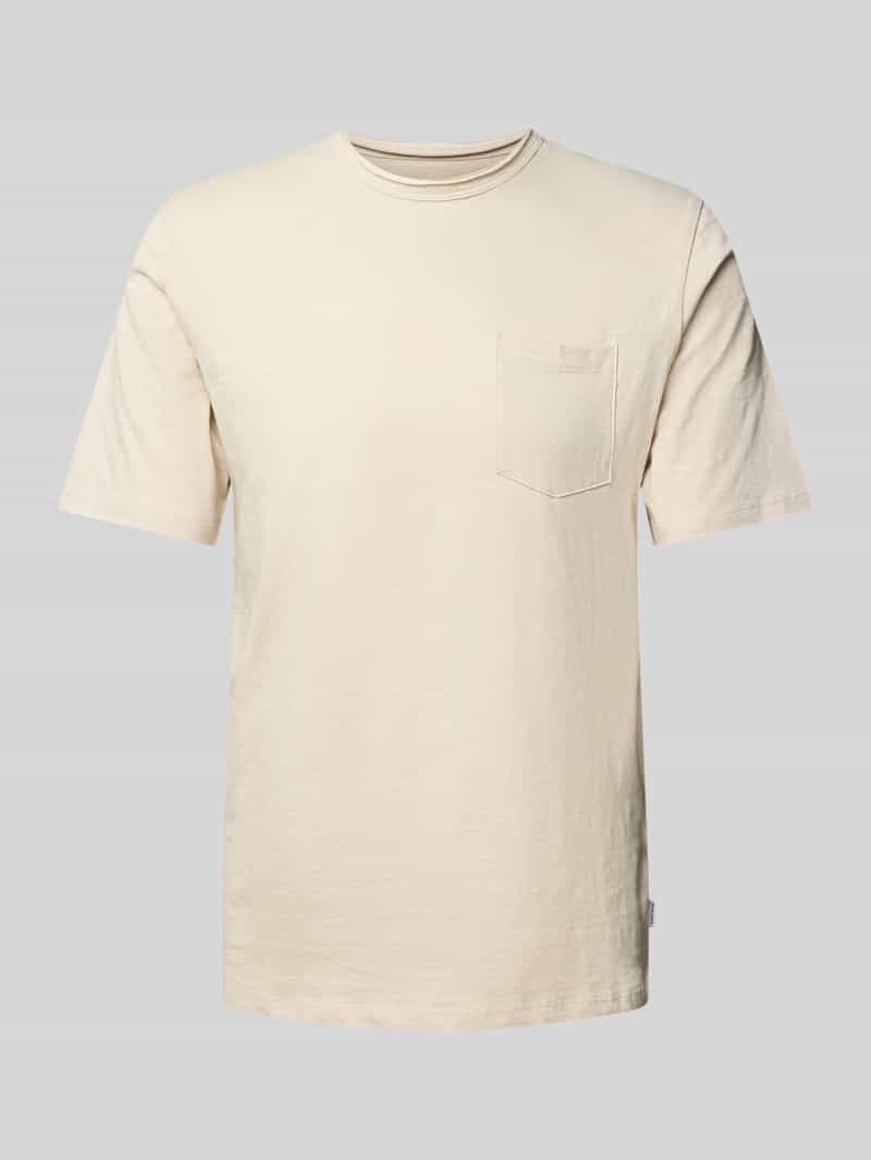 Jack & Jones T-shirt JJJAKE TAMPA POCKET TEE SS CREW NECK