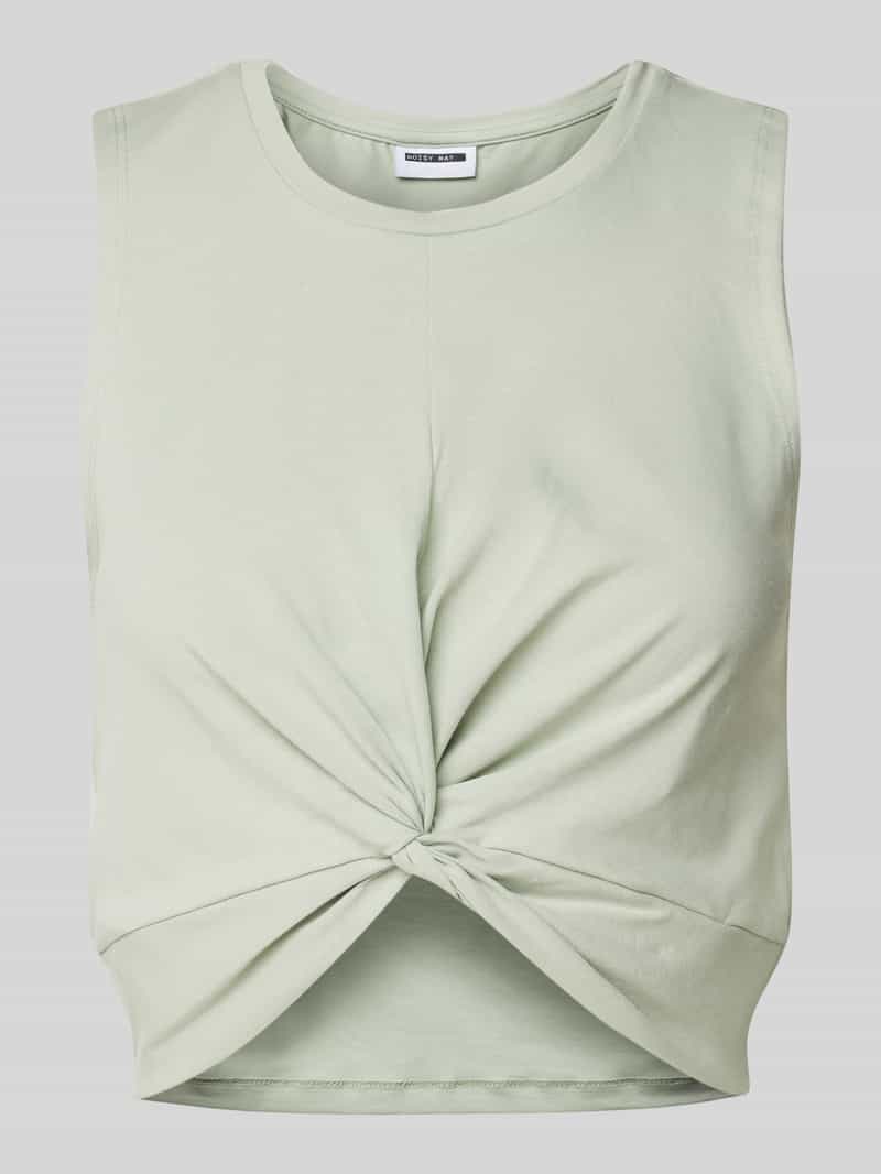 Noisy May Korte top met plooien model 'TWIGGI'