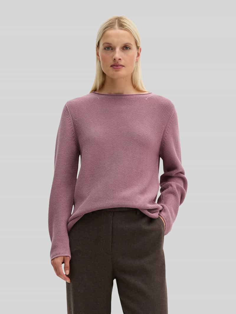 Marc O'Polo Regular fit pullover van puur katoen