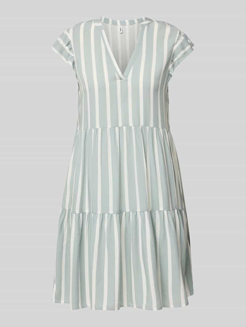 Only Jurk in A-lijn van pure viscose model 'PRIME'