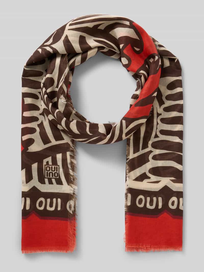Sjaal met Labelprint