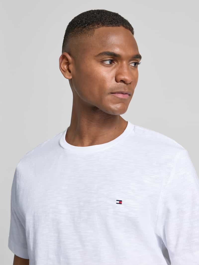 Tommy Hilfiger Regular fit T-shirt van puur katoen