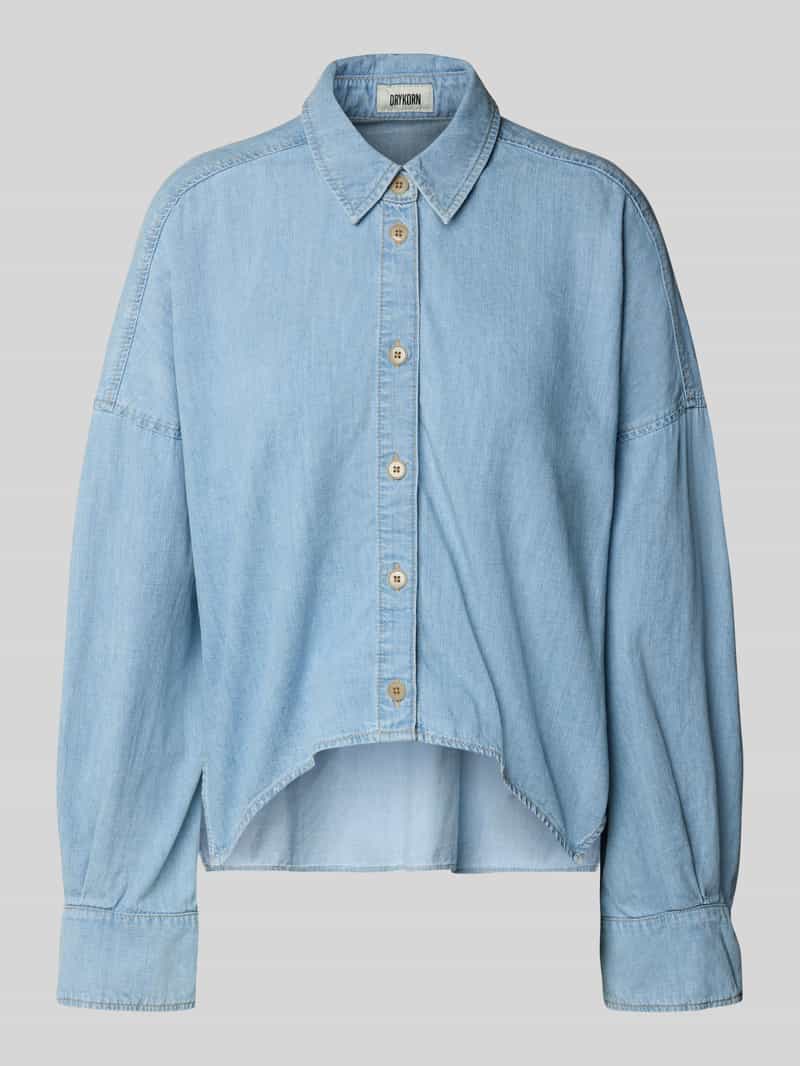 drykorn Relaxed fit jeansblouse model 'OSHIA'