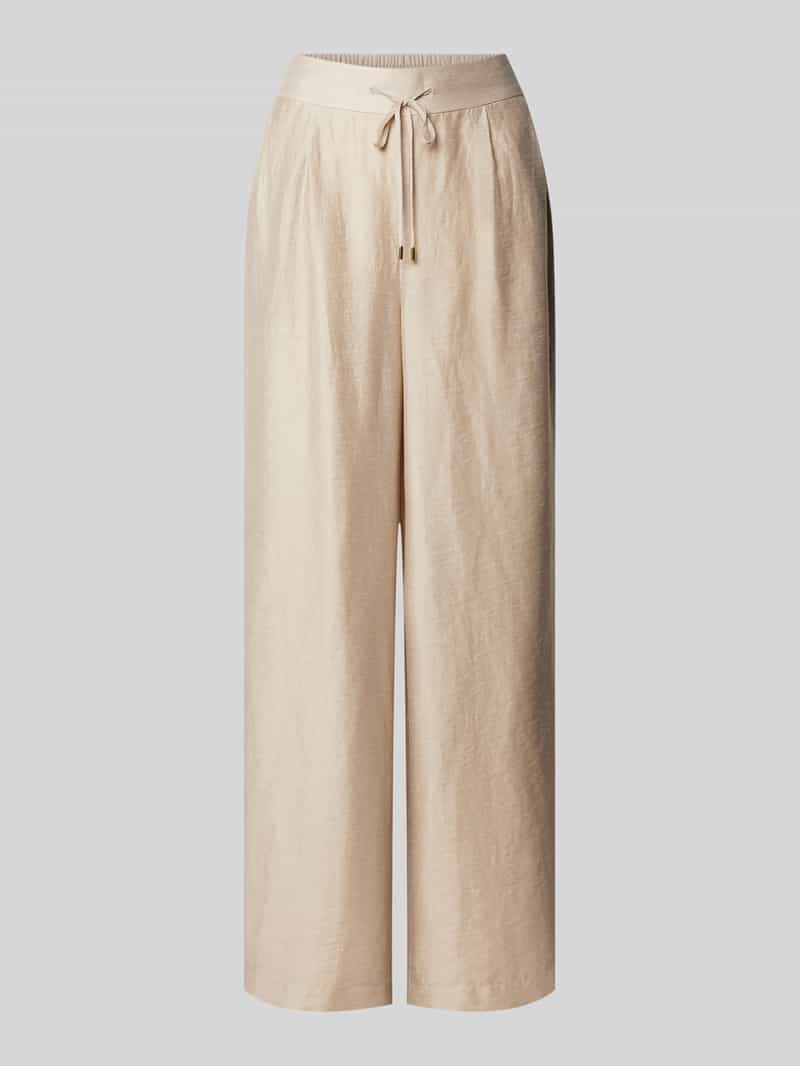 s.Oliver BLACK LABEL Comfort fit pantalon van lyocellmix