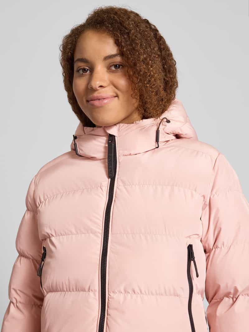 Superdry Regular fit gewatteerd jack met reliëflogo model 'Sports'