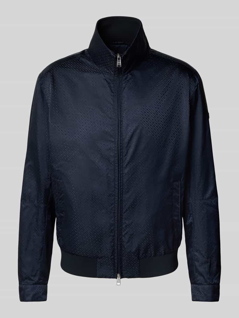 Boss Relaxed fit blouson met subtiel all-over motief model 'C-CASAMU'