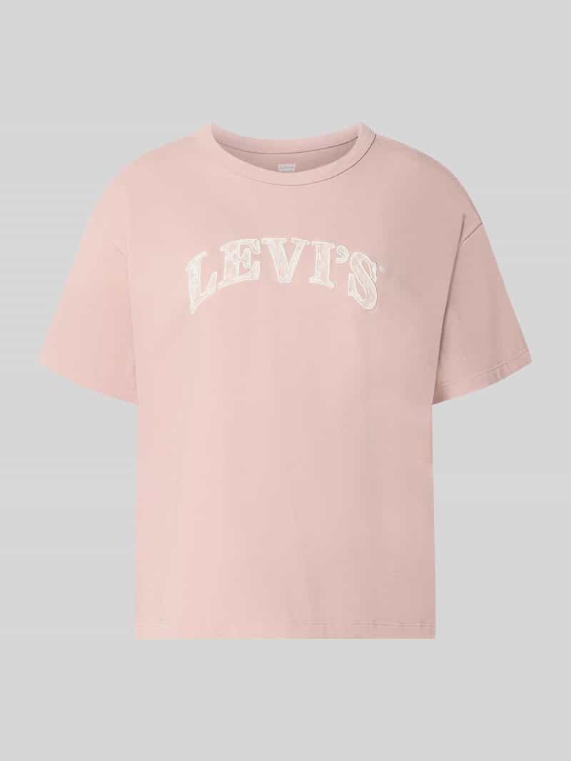 Regular fit t-shirt van puur katoen model 'VINTAGE'
