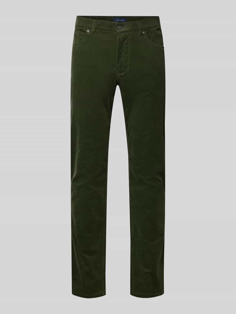 Christian Berg Men Corduroy broek met 5-pocketmodel