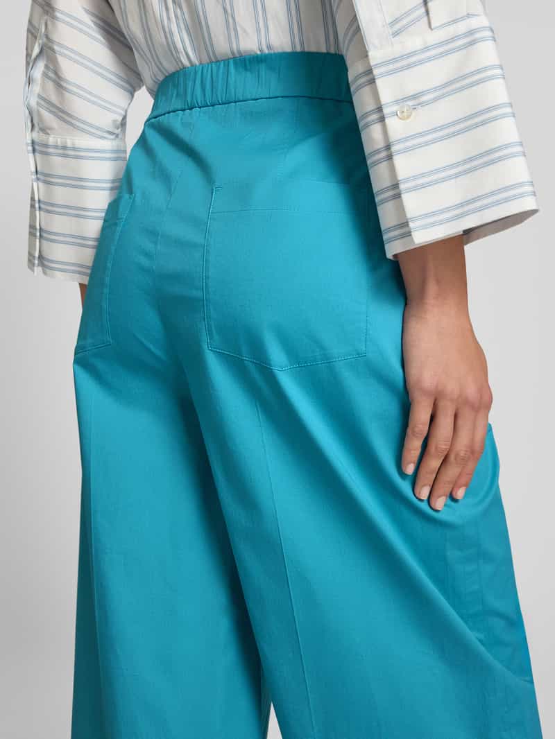 LUISA CERANO Wide leg broek met bandplooien