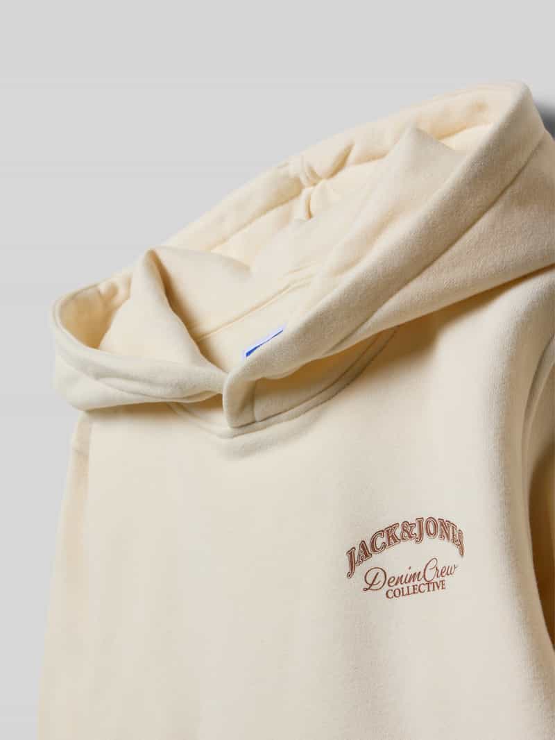 jack & jones Hoodie met labelprint model 'BRANDES'