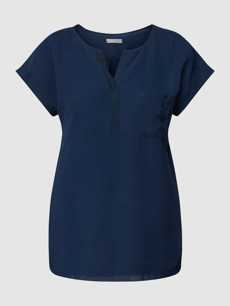 Blouseshirt met V-hals, model 'ZAWOV' Fransa