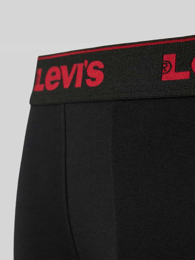 Levi's Boxershort met logostitching in een set van 3 stuks model 'Repeat'