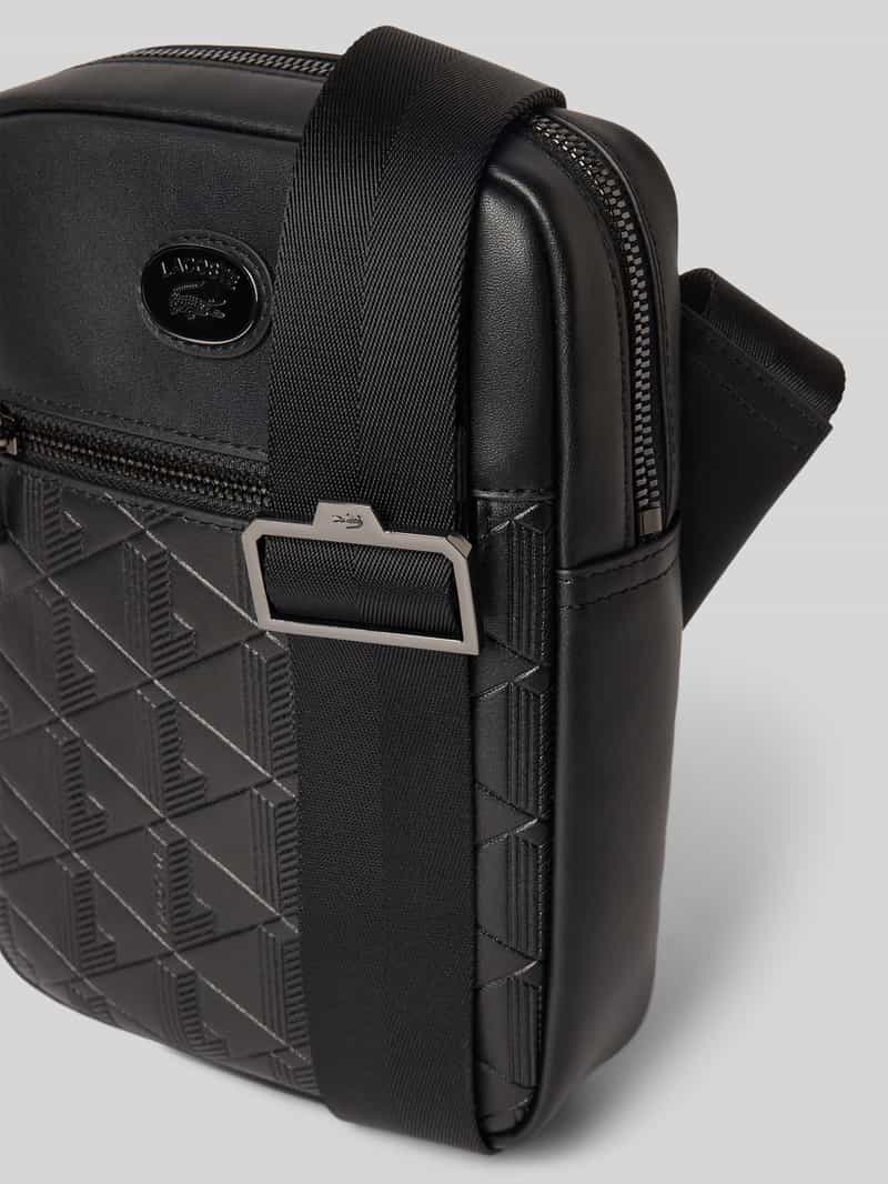 Lacoste Cameratas met runderleer