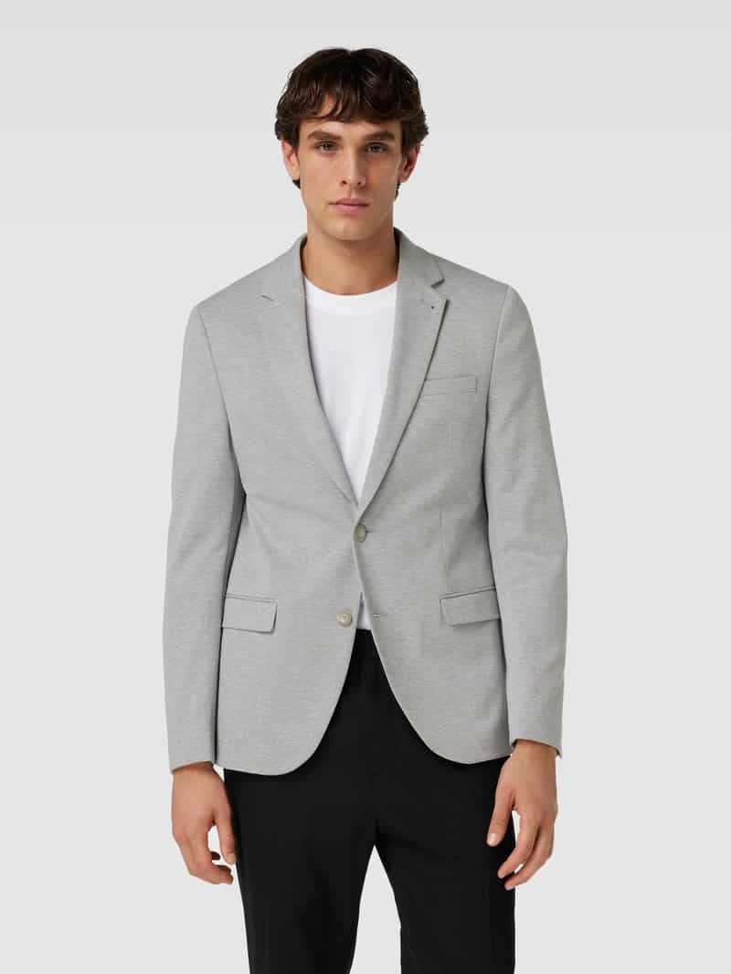 Regular fit -knoops colbert met viscose MCNEAL