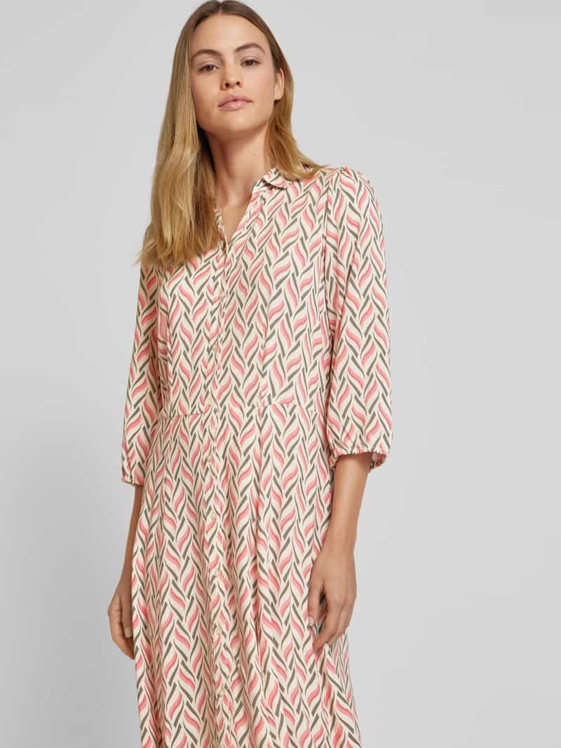 Soyaconcept Midi-jurk met knoopsluiting model 'PENNY'