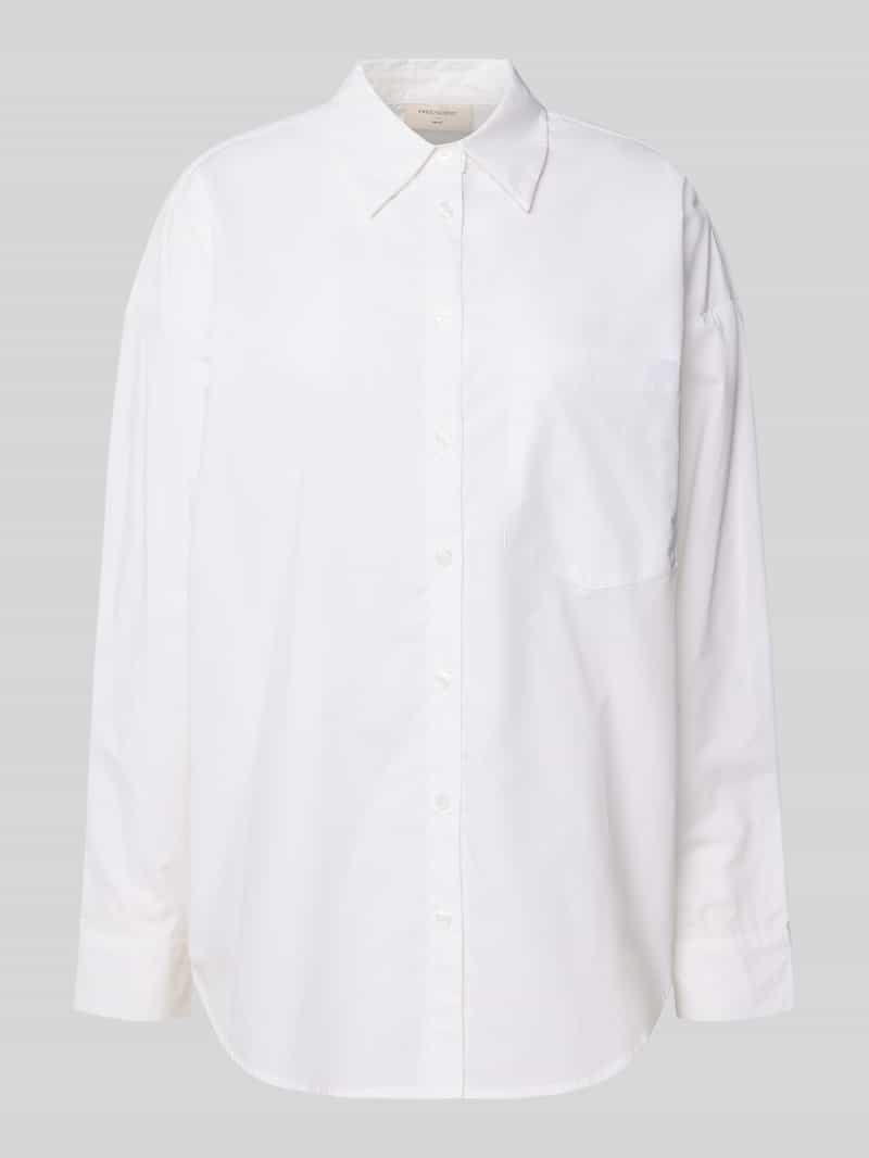 FREE QUENT Regular fit overhemdblouse met borstzak model 'JOLLE'