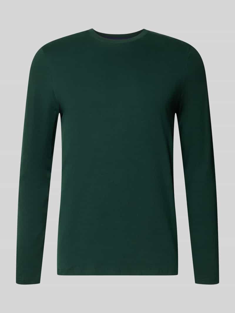 Christian Berg Men Slim fit shirt met lange mouwen van puur katoen