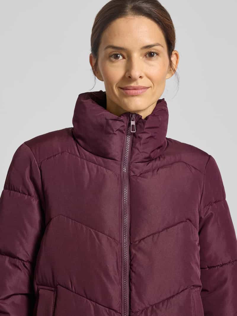 Vero Moda Regular fit gewatteerd jack met opstaande kraag model 'LIGARIO'