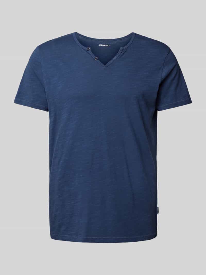 Blend T-shirt in gemêleerde look model 'NOOS'