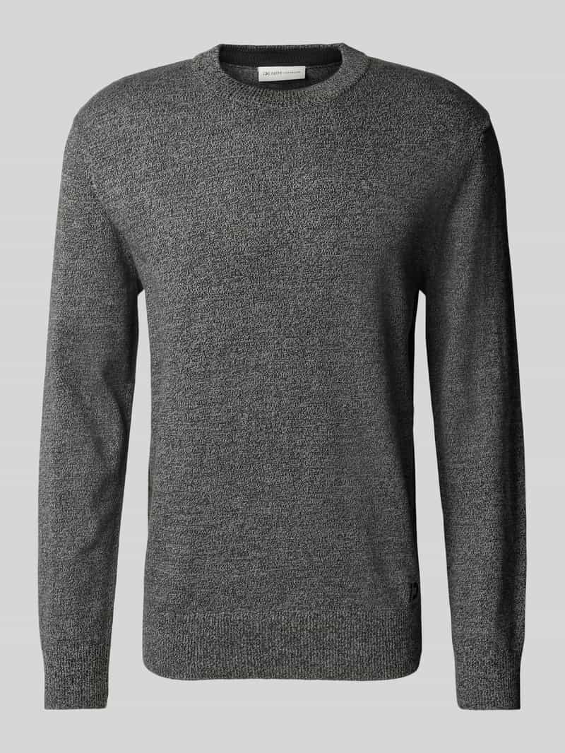Tom Tailor Denim Regular fit gebreide pullover van katoen