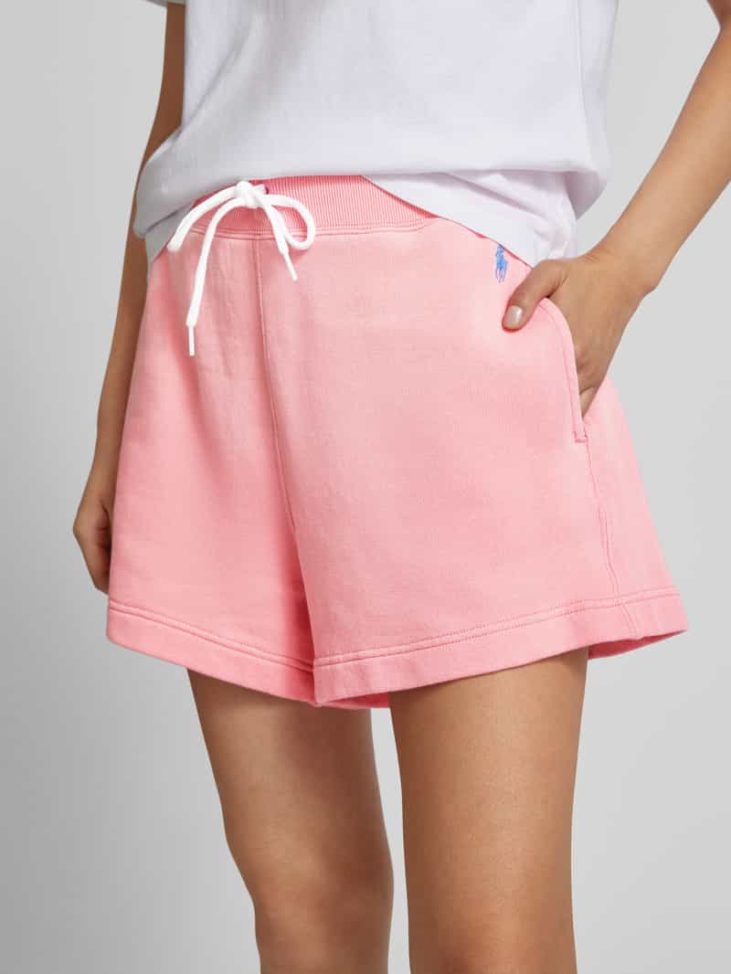 Polo Ralph Lauren Regular fit sweatshorts met elastische band