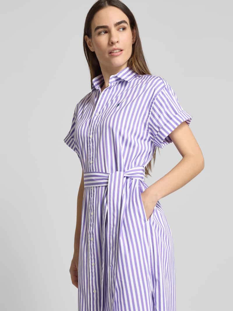 Polo Ralph Lauren Overhemdjurk in midilengte