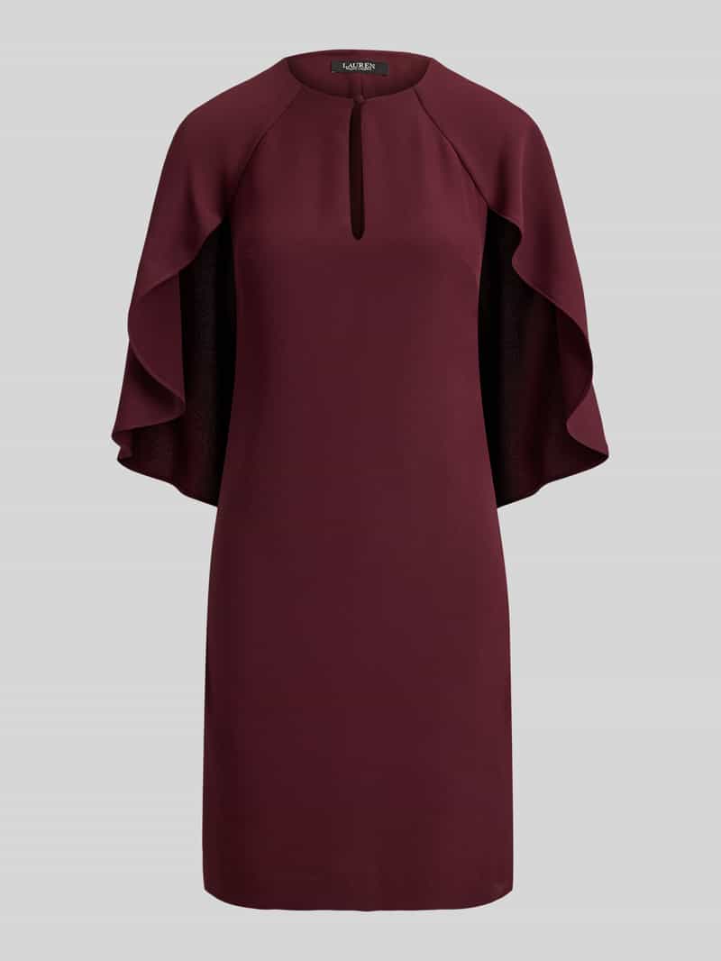 Lauren Ralph Lauren Etui cocktailjurk met cape-mouwen