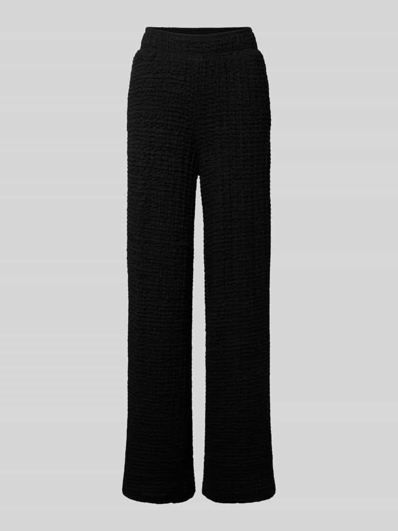 Jake*s Casual Regular fit broek met structuurmotief