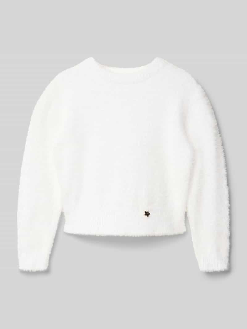 Mayoral Sweatshirt met labelapplicatie