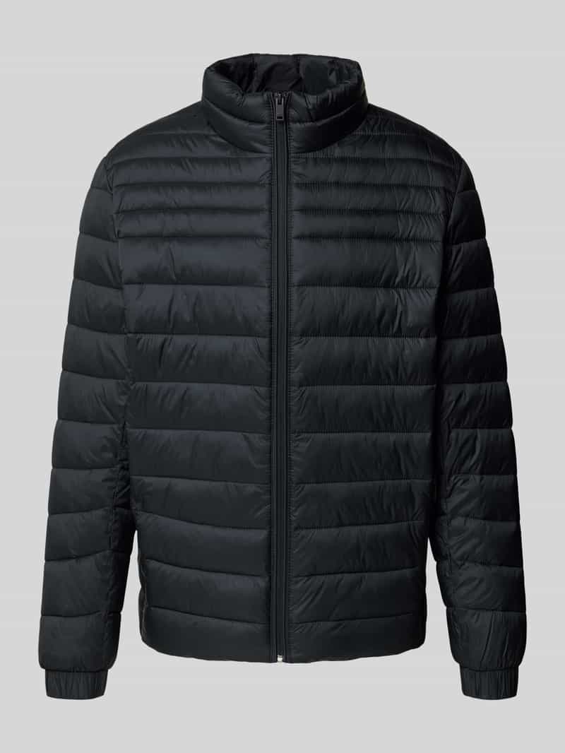Boss Orange Slim fit gewatteerd jack met opstaande kraag model 'ODEN2'
