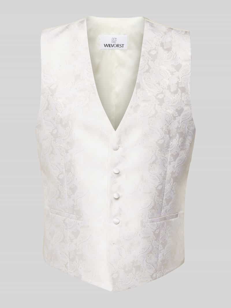 Wilvorst Gilet met strookzakken