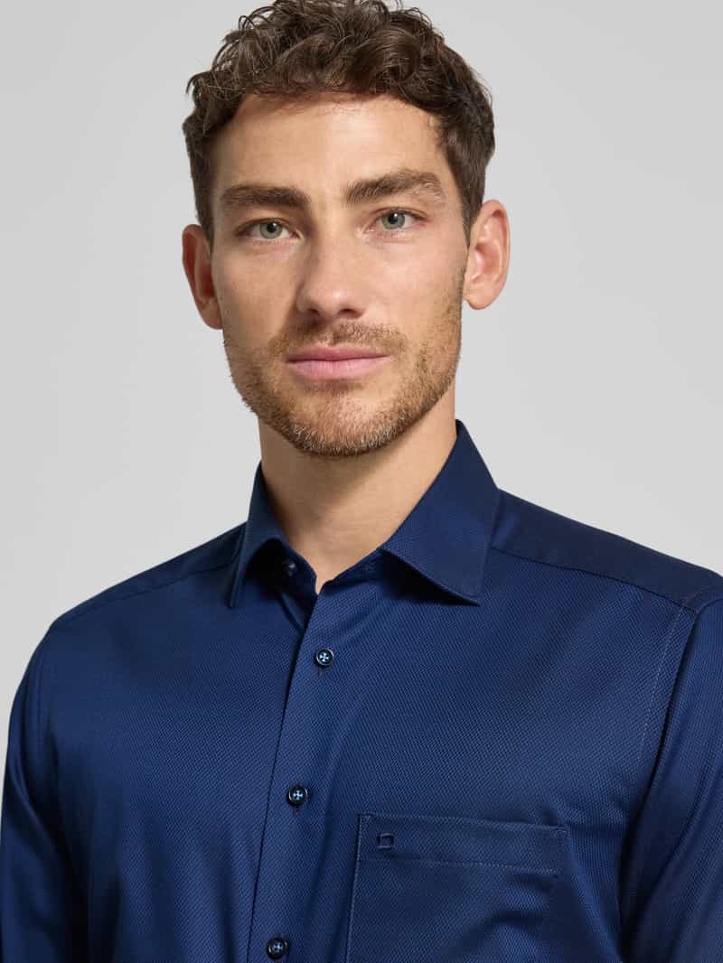 Olymp Modern fit zakelijk overhemd met kentkraag model 'NEW KENT'