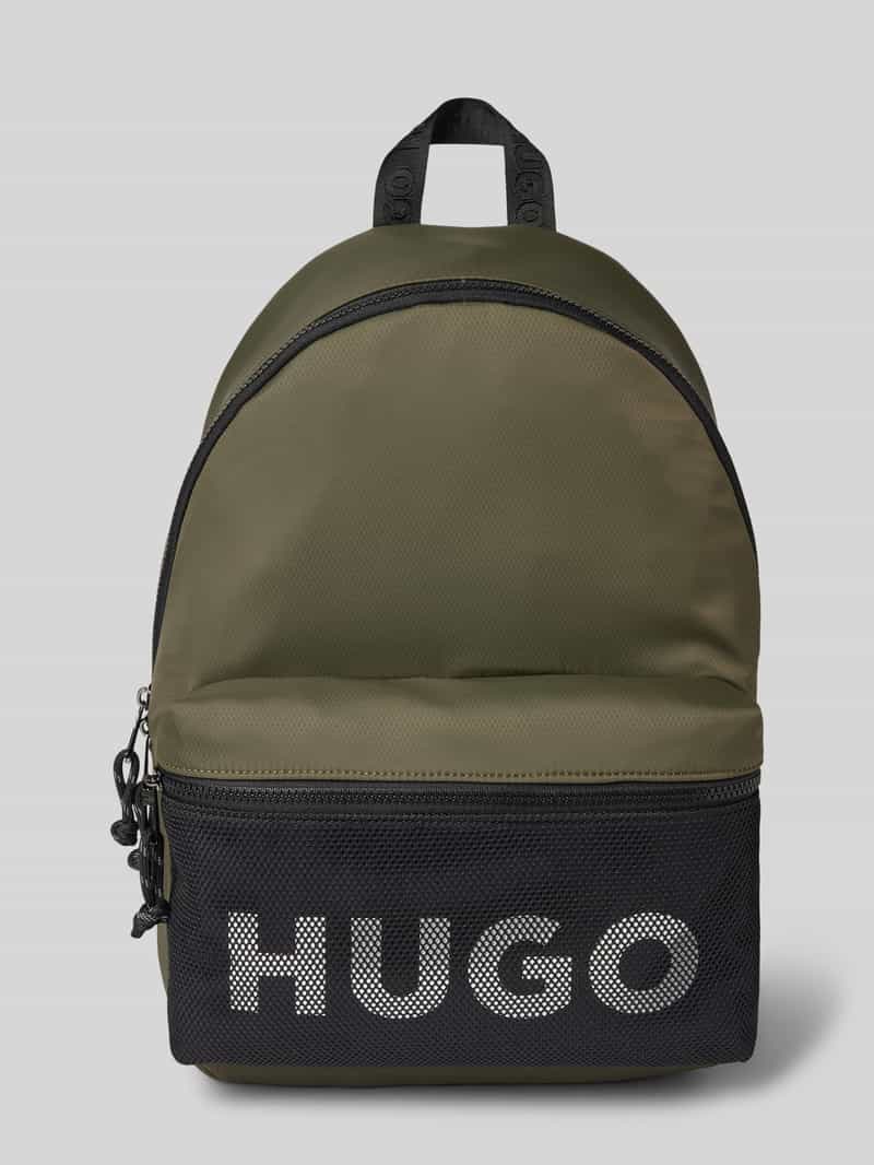 HUGO Rugzak met labelprint model 'Hans'