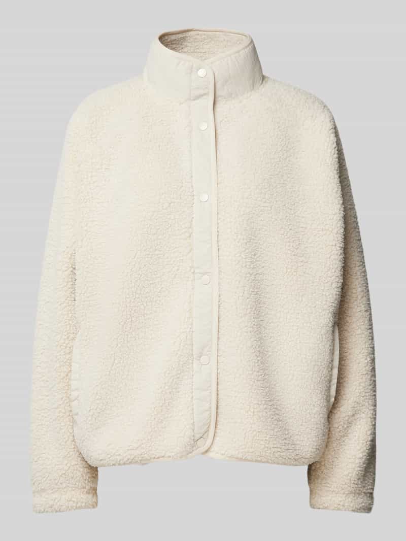 Jake*s Casual Sweatjack met teddybont