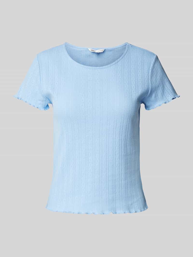 Only Regular fit T-shirt van puur katoen model 'CARLOTTA'