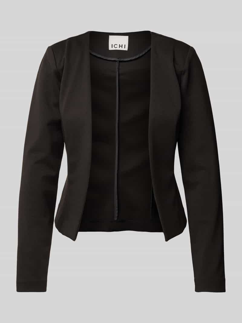 Regular fit blazer met opengewerkte voorkant, model 'KATE'