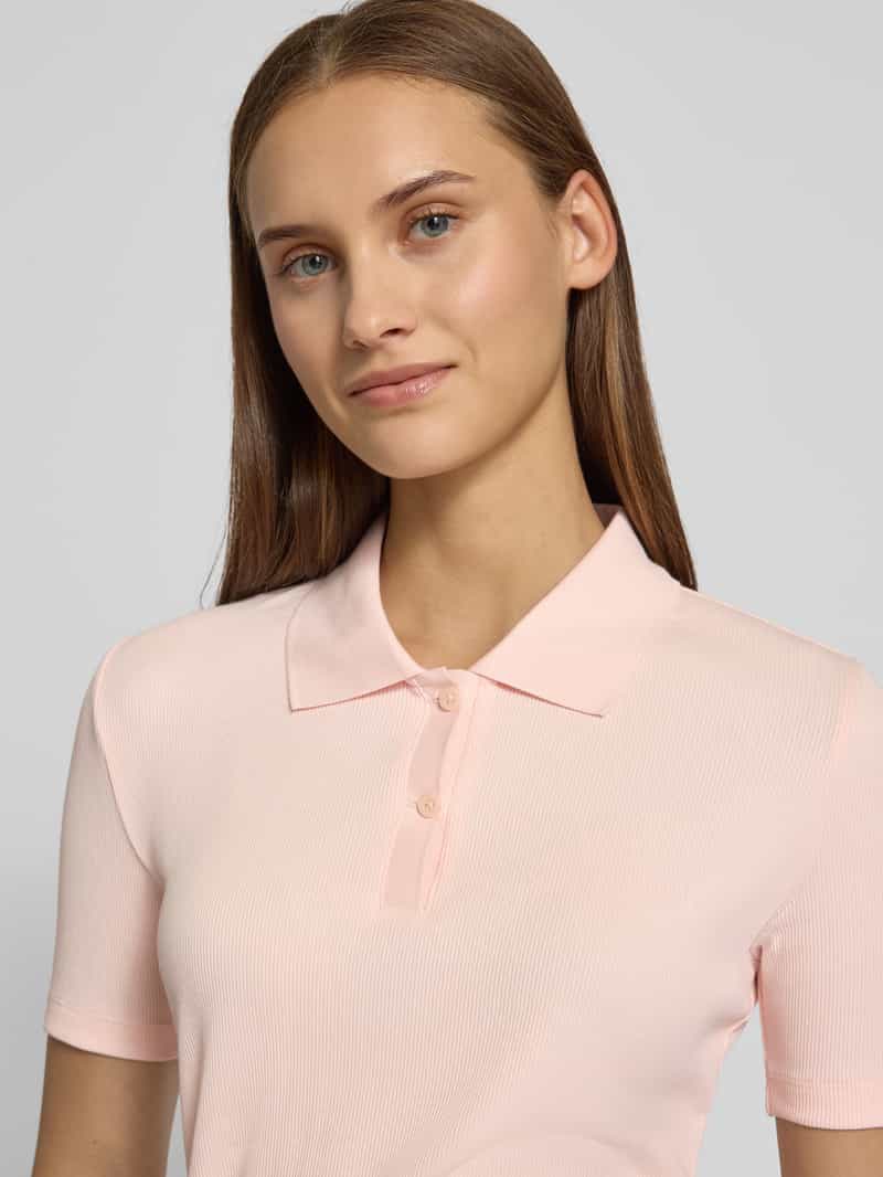 Calvin Klein Jeans Slim fit poloshirt met labeldetail