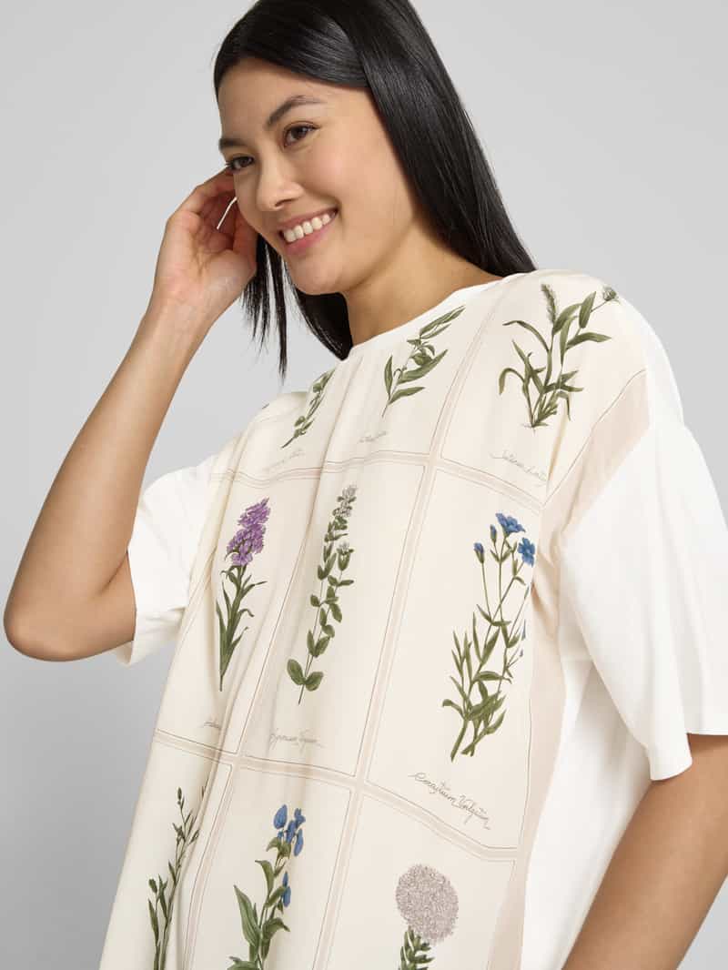 Weekend Max Mara T-shirt met extra brede schouders model 'PAMPAS'