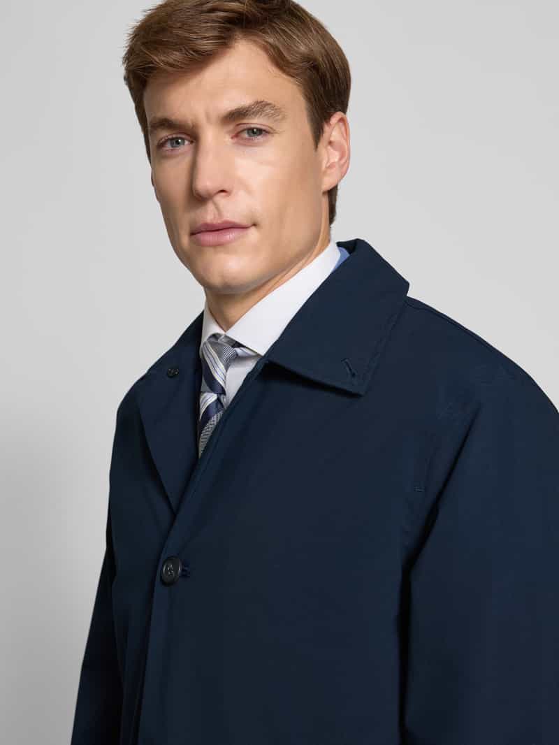 Selected Homme Regular fit lange kas met los te knopen gilet model 'SILAS'