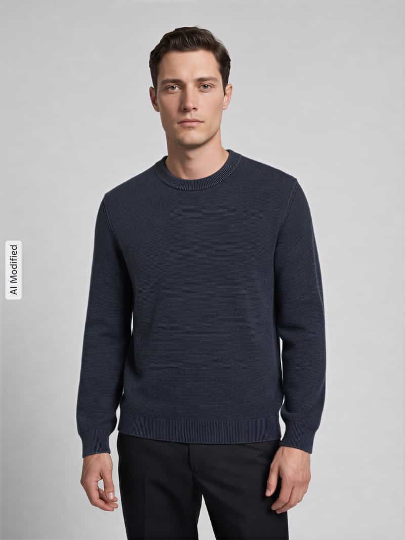 Marc O'Polo DENIM regular fit pullover van puur katoen