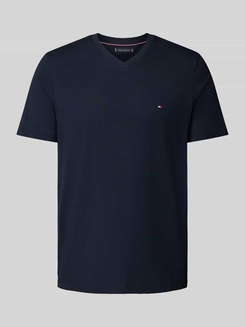 Tommy Hilfiger Regular fit T-shirt van puur katoen