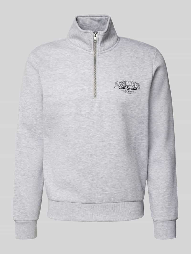 jack & jones Sweatshirt met opstaande kraag model 'AKOTO'