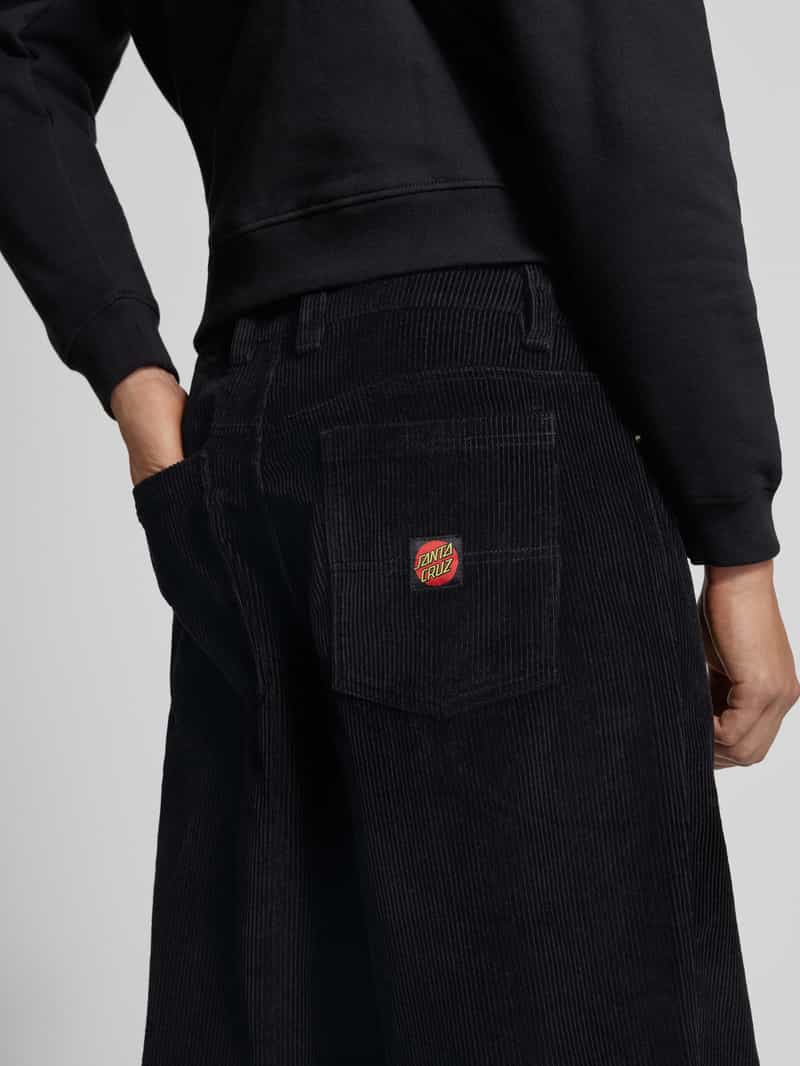 Santa Cruz Baggy fit corduroy broek in 5-pocketmodel