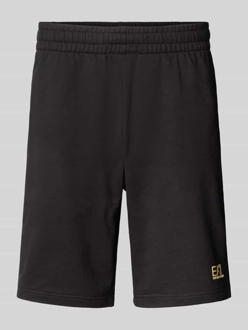 EA7 Emporio Armani Shorts met elastische band